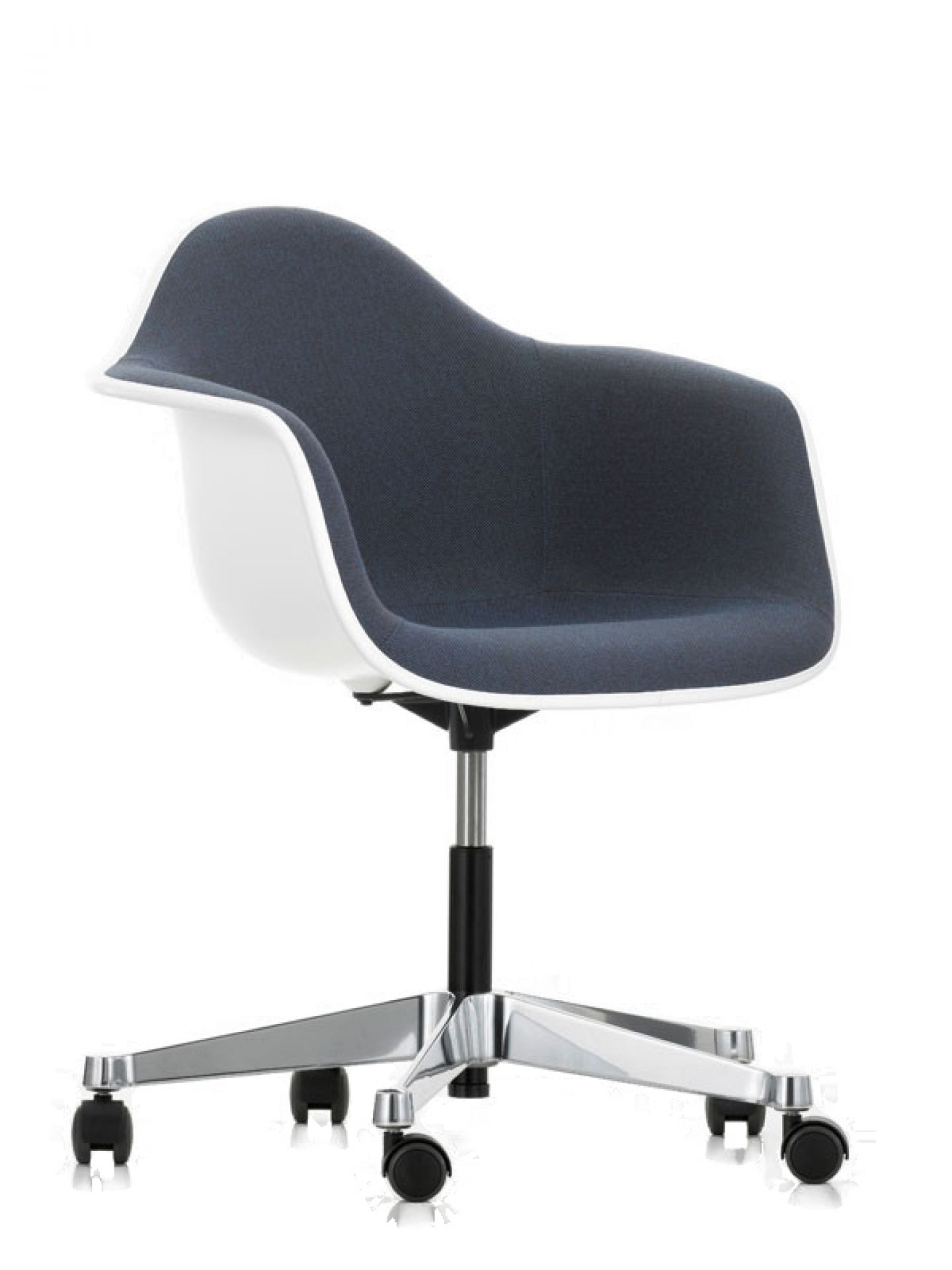 Eames Plastic Arm Chair PACC Vollgepolstert Vitra